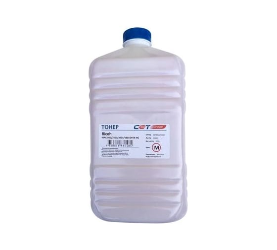 Тонер CET HT8-M 8524M500 пурпурный, бутылка 500 гр., RICOH MPC2011/C2004/C2504/C3003/C307, IMC3000 1217670