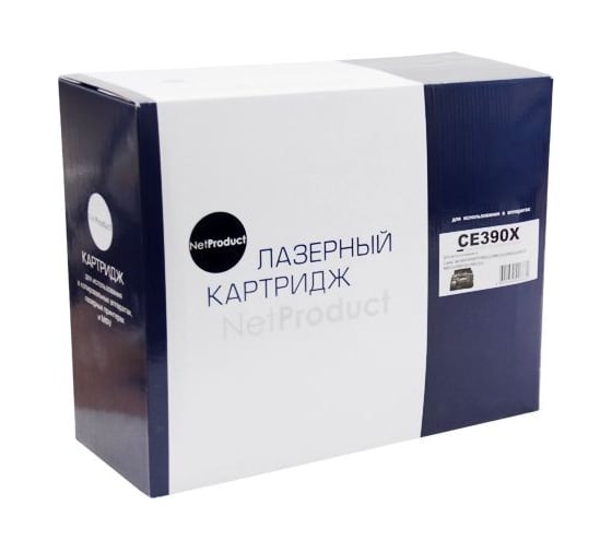 Картридж Netproduct CE390X / HP 90X с чипом, для HP Enterprise 600/602/603, 24K N-CE390X 1