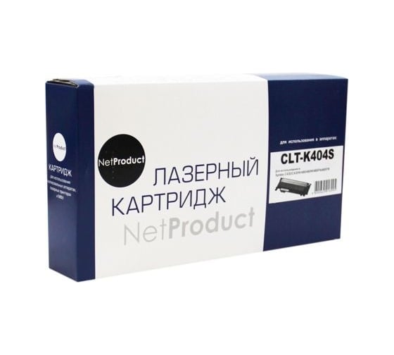Картридж Netproduct CLT-K404S черный, для Samsung Xpress C430/C430W/480/W/FN N-CLT-K404S