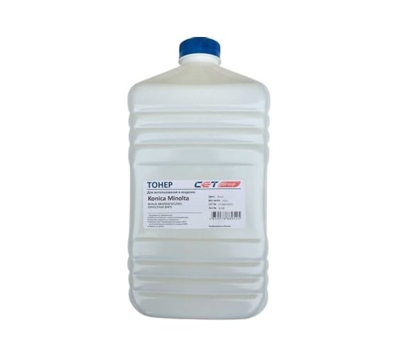Тонер CET KB7 8819500 черный бутылка 500 г KONICA MINOLTA Bizhub 360/420/421/601, DI551/5510 для 1217672