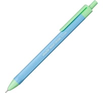 Шариковая автоматическая ручка Attache bright colours голубой/зеленый, 0.5 мм, масляная, синяя, 40 шт. 1555813