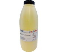 Тонер CET PK206 OSP0206Y-100 желтый бутылка 100 г Kyocera Ecosys M6030cdn/6035cidn/6530cdn/P6035cdn 1192445