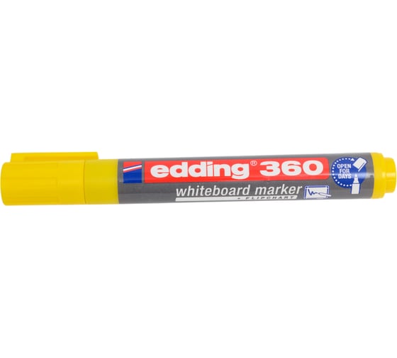 Маркер для белых досок EDDING 3605 желтый, 1.5-3 мм 1183289