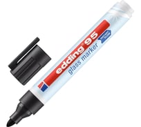 Маркер для стеклянных досок EDDING e-95001 черный, 1.5-3 мм, круглый наконечник 1807453