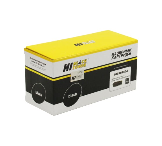 Картридж Hi-Black 106R01634 для Xerox Phaser 6000/6010/WC6015, черный HB-106R01634 1