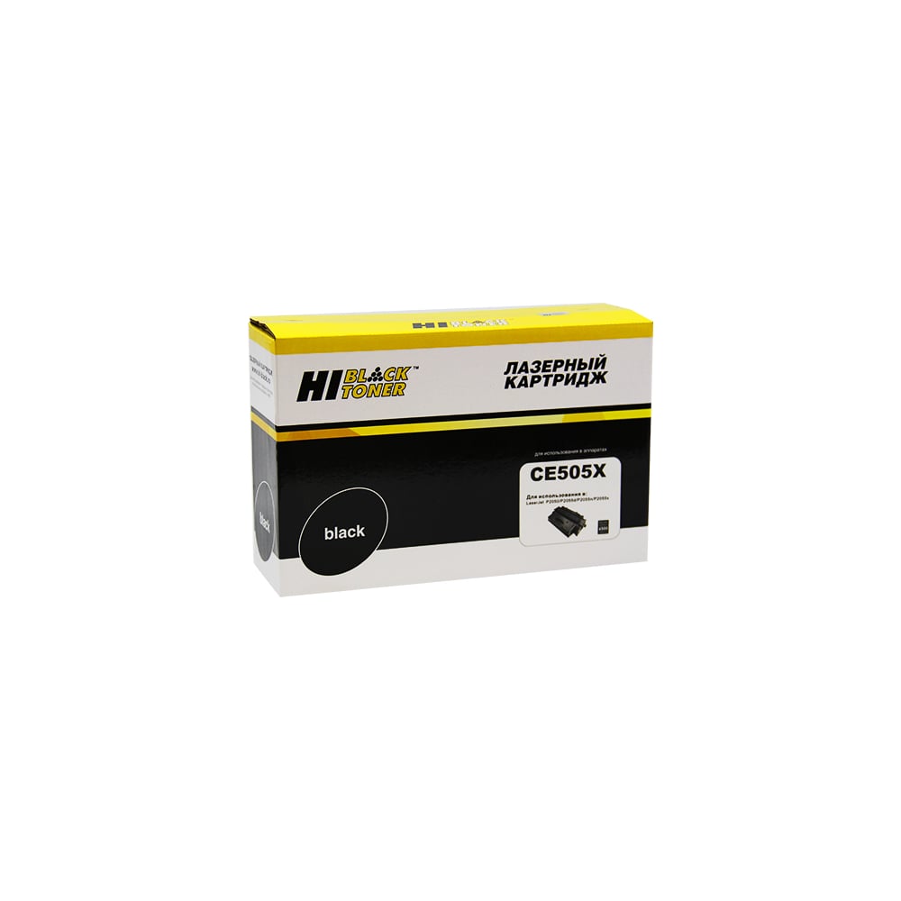 Картридж Hi-Black CE505X / HP 05X с чипом для HP LJ P2055/P2050/Canon ...