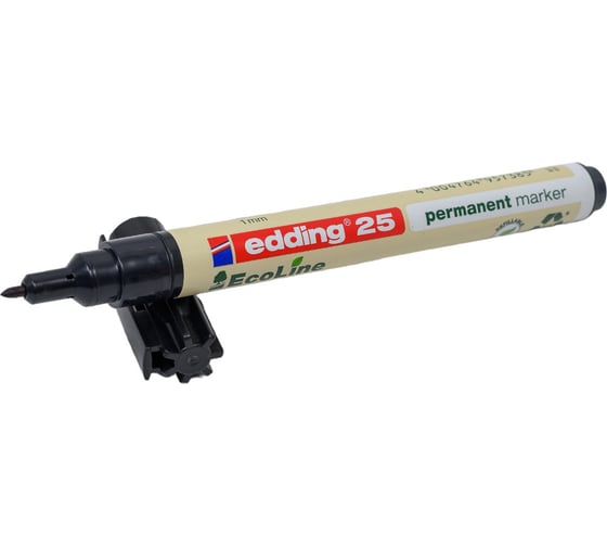 Перманентный маркер EDDING 251 ecoline черный, 1 мм 1183246