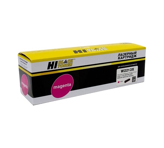 Картридж Hi-Black W2213X / HP 207X для HP CLJ Pro M255dw/MFP M282nw/M283fdn, M, 2,45K, без чипа HB-W2213X-NC 1