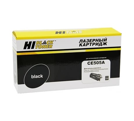 Картридж Hi-Black CE505A / HP 05A для HP LJ P2055/P2035/Canon 719 с чипом HB-CE505A
