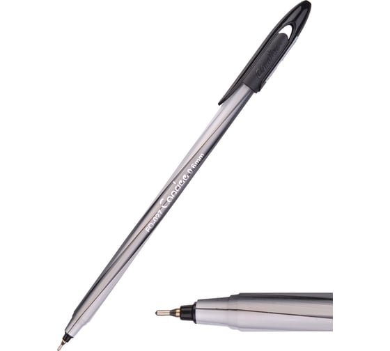 Шариковая ручка Flexoffice candee черная, 12 шт. FO-027 BLACK