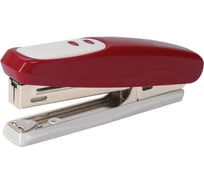 Тёмно-красный степлер BRAUBERG №10 Germanium 226571