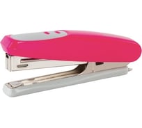 Розовый степлер BRAUBERG №10 Germanium 226567