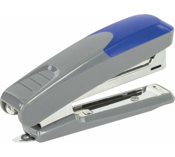 Серый степлер BRAUBERG №10 Quantis 222553
