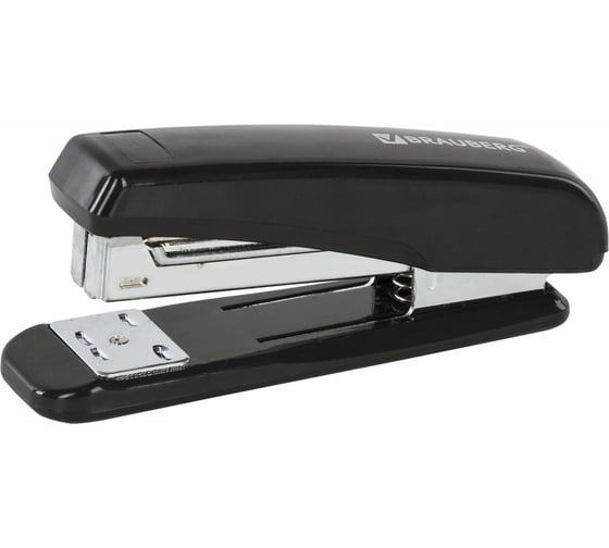 Степлер BRAUBERG №24/6, 26/6 Nero, 222546 1