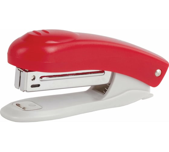 Красный степлер BRAUBERG №10 Einkommen 222532 1