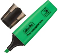 Маркер-выделитель текста Attache Colored 1-5 мм, зеленый 629202