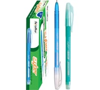 Шариковая ручка Flexoffice cyber синяя, 12 шт. FO-025 BLUE