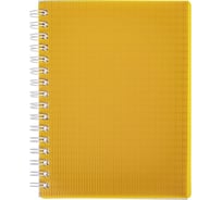 Записная книжка Hatber LINE NEON 80 л, А6, клетка, желтая, 100 шт. 081277
