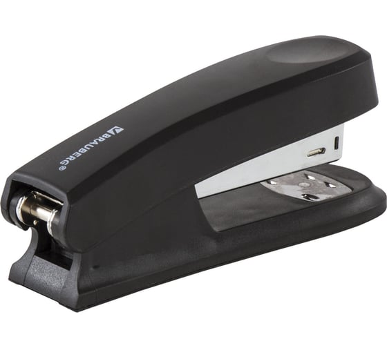Степлер BRAUBERG №24/6, 26/6 Option, черный, 226851