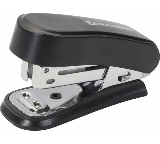Степлер BRAUBERG №24/6, 26/6 Option, черный, 226849 1
