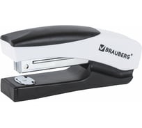Степлер BRAUBERG №24/6, 26/6 Getze, черно-белый, 226865