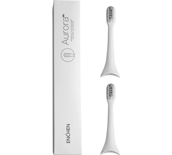 Сменная насадка для щетки Enchen aurora t+ white x2 1191464