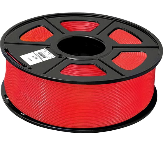Пластик для принтера CACTUS 3D CS-3D-PLA-1KG-RED PLA, диаметр 1.75 мм, 1 кг, 1 цв. 1974210
