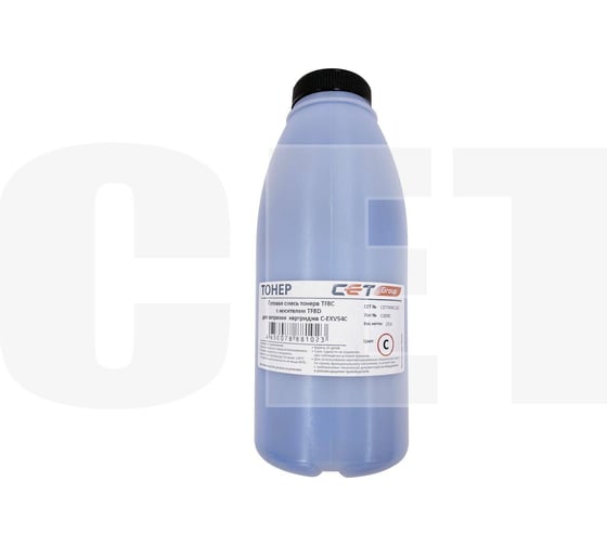 Тонер CET TF8Y C-EXV54 7498Y232 желтый, 232 г, CANON iRC3025/3025i/3020, для принтера 1910724