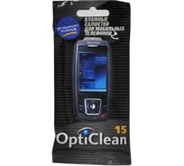 Салфетки влажные очищающие для мобильных телефонов OPTICLEAN 48176