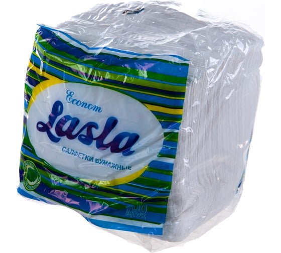 Бумажные салфетки LASLA 100шт 23х24 см, эконом 128387