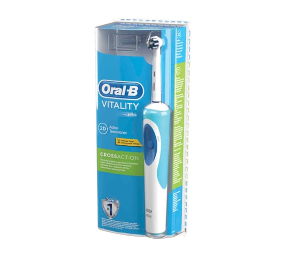 Электрическая зубная щетка ORAL-B Vitality Cross Action D12.513 блистер 603224