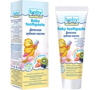 Детская зубная паста BABYLINE 75 мл со вкусом Тутти-Фрутти,  DB013