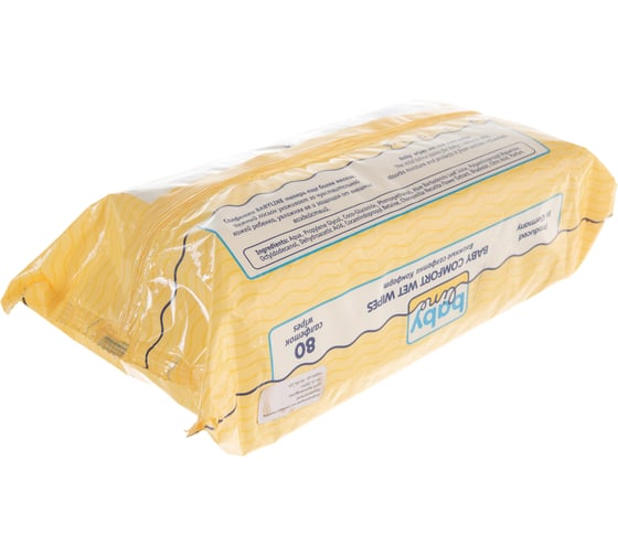 Влажные салфетки BABYLINE Комфорт, 80 шт,  DN 07/208027