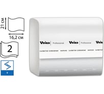 Салфетки VEIRO Professional Comfort 220 шт 2-слойные белые 210x162 V 127092 22595