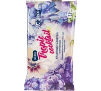 Освежающие влажные салфетки AURA Tropic Cocktail 15шт компакт КК/110 SSS МДК-8136
