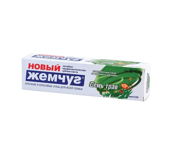 Зубная паста НОВЫЙ ЖЕМЧУГ Семь трав 17127 603389