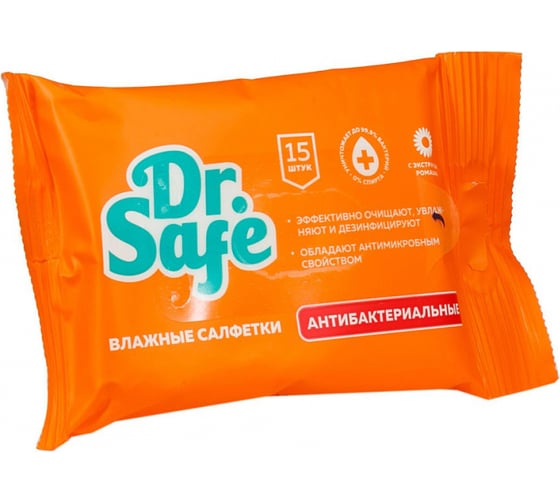 Салфетки для рук DR.SAFE Ромашка