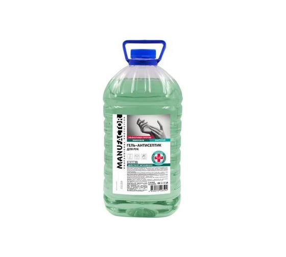 Гель-антисептик для рук MANUFACTOR N308 ПЭТ, 5 л N30801
