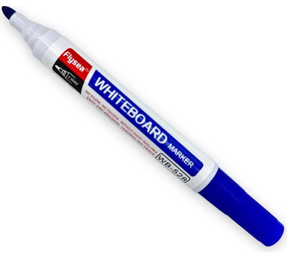 Маркер для доски Flysea Whiteboard WB-528, черный WB-528-blue