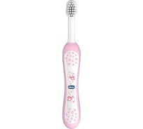 Зубная щетка детская с эргономичной ручкой 6мес+ Chicco 320617014