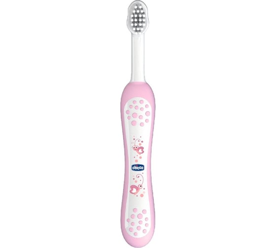 Зубная щетка детская с эргономичной ручкой 6мес+ Chicco 320617014 1