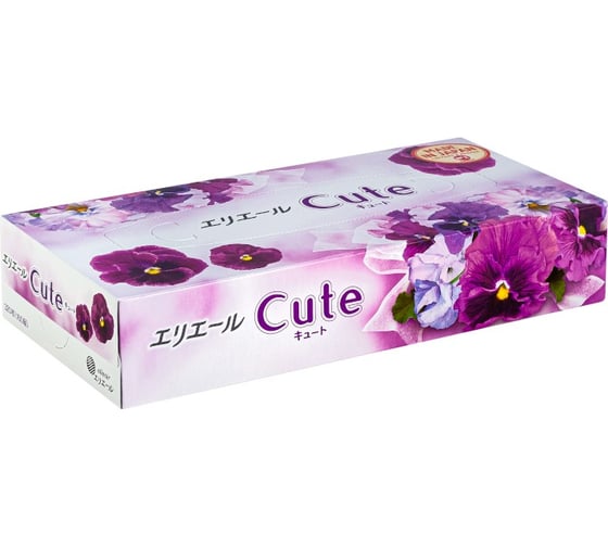 Салфетки бумажные 160 шт в коробке Cute Elleair 680000084