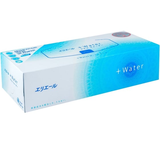 Салфетки бумажные 180 шт. в коробке +Water Elleair 680000085