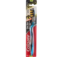 Зубная щетка COLGATE ЗИГЗАГ Древесный уголь, средняя жесткость МДК-CN05641A