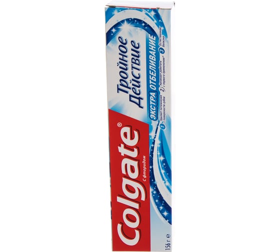 Зубная паста COLGATE Тройное действие Экстра Отбеливание, 100 мл МДК-CN07535A