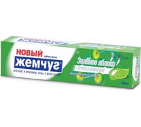 Зубная паста НОВЫЙ ЖЕМЧУГ Зеленое Яблоко+Отбеливание 100 мл 9398