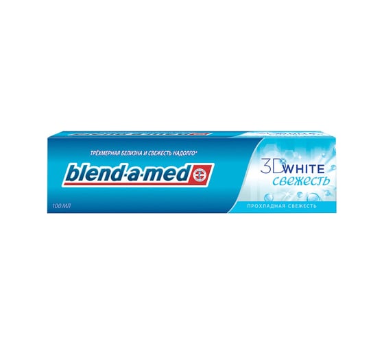 Зубная паста BLEND-A-MED 3D WHITE Прохладная свежесть 100 мл 15359