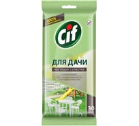 Универсальные влажные салфетки Cif ДЛЯ ДАЧИ 30 шт 38781