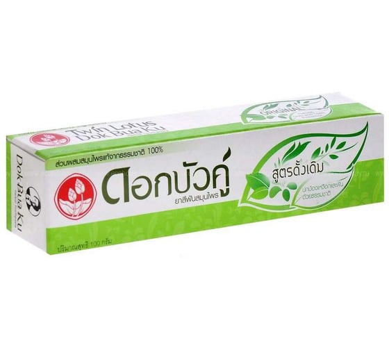 Зубная паста TWIN LOTUS HERBAL с травами оригинальная 30 г 118583 1