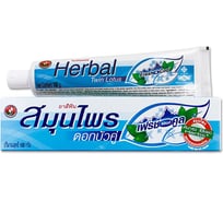 Зубная паста TWIN LOTUS HERBAL с травами свежесть и прохлада 100 г 0051